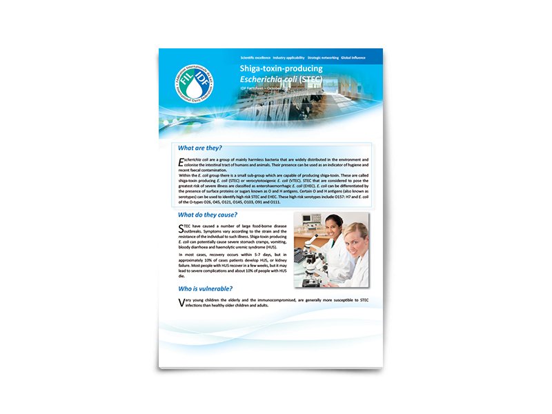 Shiga-toxin-producing Escherichia coli (STEC) - FIL-IDF