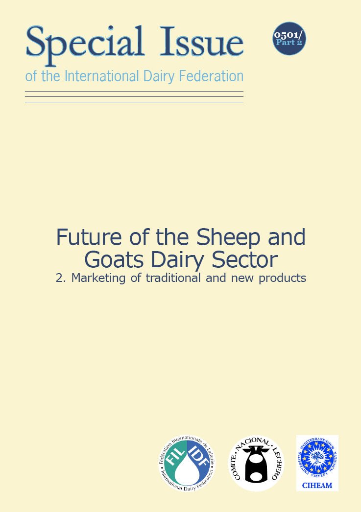 Special Issue 0501 - Part 2: Marketing of traditional and new products - FIL-IDF