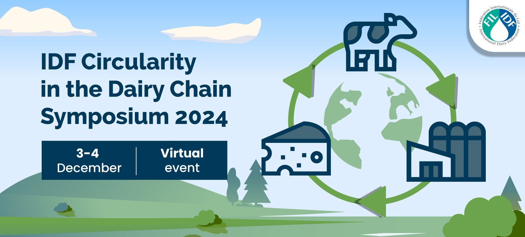 IDF Symposium on Circularity in the Dairy Chain - Watch on demand - FIL - IDF