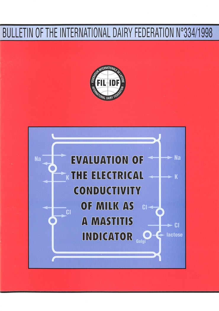 Bulletin of the IDF N° 334/1998 - Evaluation of the Electrical Conductivity of Milk as a Mastitis Indicator - Scanned copy - FIL-IDF