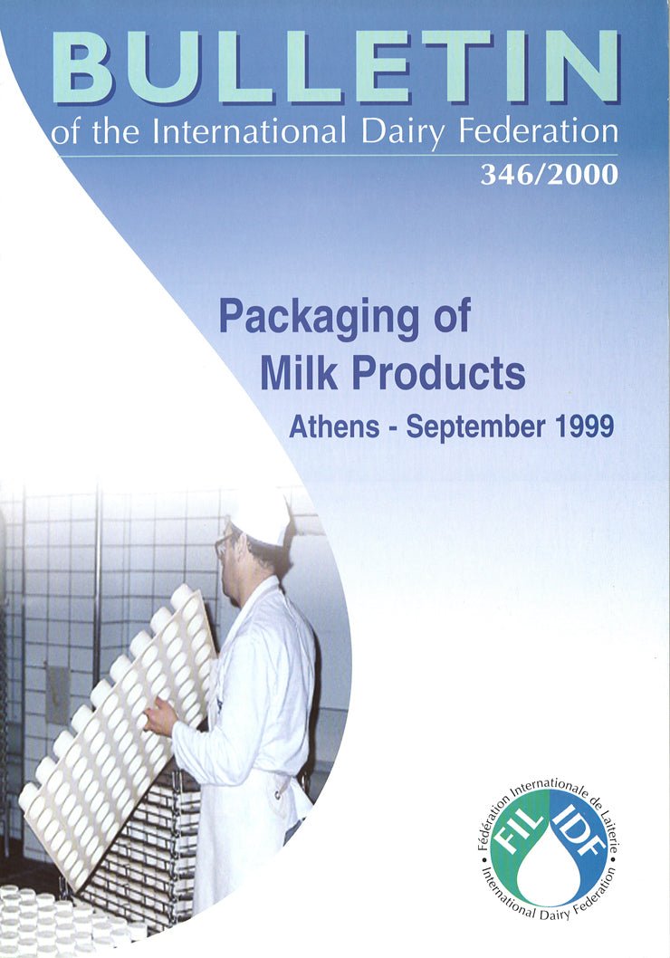 Bulletin of the IDF N° 346/2000 - Packaging of Milk Products - Scanned copy - FIL-IDF