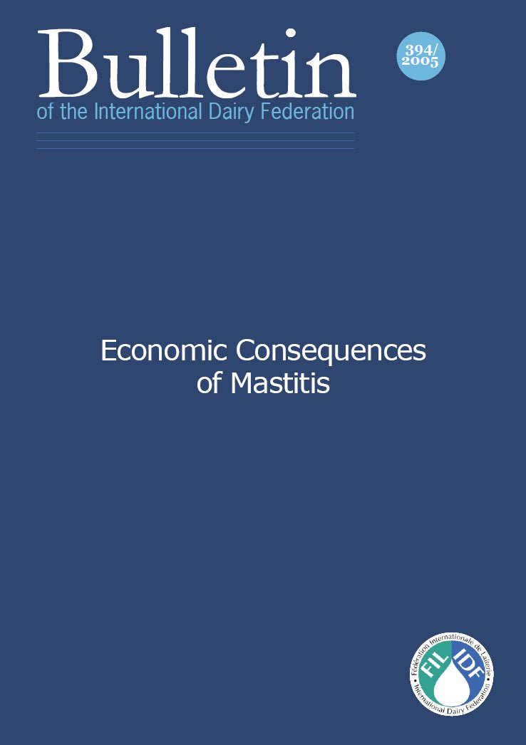 Bulletin of the IDF N° 394/2005 - Economic Consequences Of Mastitis - FIL-IDF